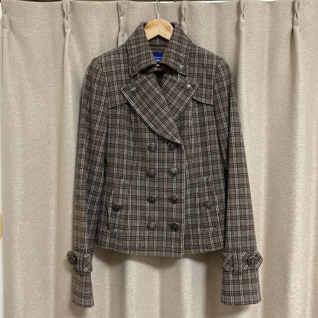 BURBERRY BLUE LABEL(バーバリーブルーレーベル)のBurberry バーバリー　コート レディースのジャケット/アウター(ピーコート)の商品写真