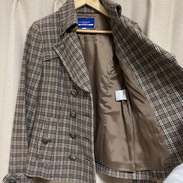 BURBERRY BLUE LABEL(バーバリーブルーレーベル)のBurberry バーバリー　コート レディースのジャケット/アウター(ピーコート)の商品写真