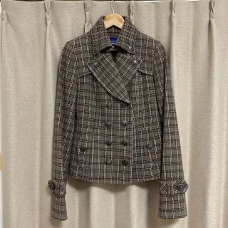 バーバリーブルーレーベル(BURBERRY BLUE LABEL)のBurberry バーバリー　コート(ピーコート)