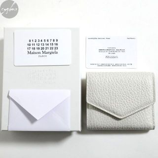 マルタンマルジェラ(Maison Martin Margiela)の新品 21AW メゾンマルジェラ エンベロープ レザー ウォレット 財布(財布)