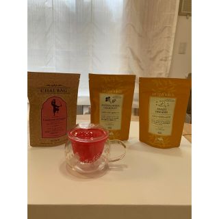 ルピシア(LUPICIA)のルピシア　モンポット&お茶3種(グラス/カップ)