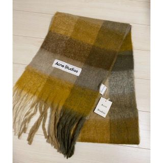 アクネ(ACNE)のAcne Studios マフラー チェック ストール スカーフ(マフラー/ショール)