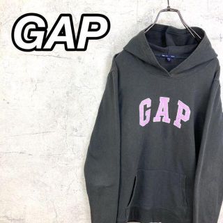 ギャップ(GAP)の希少 90s ギャップ パーカー ビッグ刺繍(パーカー)