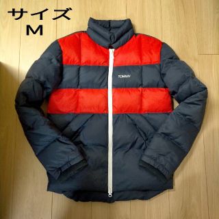 トミー(TOMMY)の美品 TOMMY ロゴ ダウンジャケット サイズ M トミー(ダウンジャケット)