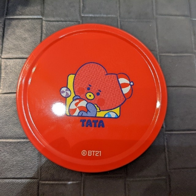 防弾少年団(BTS)(ボウダンショウネンダン)のBTS BT21 プチキャン💛TATA エンタメ/ホビーのタレントグッズ(アイドルグッズ)の商品写真