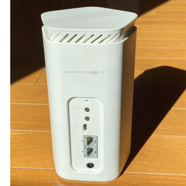 ほぼ新品！Speed WiFi HOME 5G L12 ホームルーター