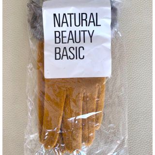 エヌナチュラルビューティーベーシック(N.Natural beauty basic)の新品　ファー手袋　(手袋)