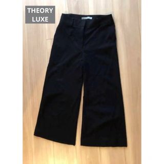 セオリーリュクス(Theory luxe)のTheory luxe  ウォッシャブル クロップドワイドパンツ (クロップドパンツ)