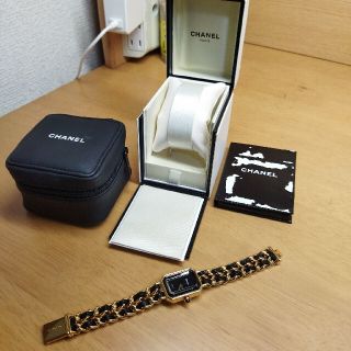 シャネル(CHANEL)の【正規品】シャネル 腕時計 プルミエール M ゴールド(腕時計)