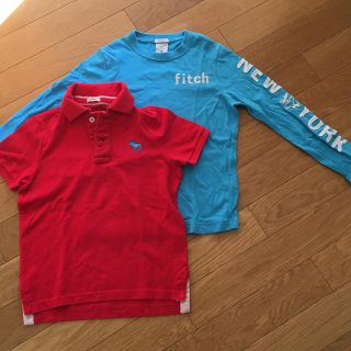 アバクロンビーアンドフィッチ(Abercrombie&Fitch)のアバクロキッズ ポロシャツ＆ロンT(Tシャツ/カットソー)