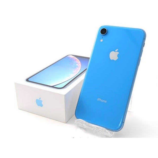 2022最新のスタイル XR 】iPhone 新品 【 - Apple ブルー SIMフリー GB