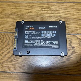 サムスン(SAMSUNG)のSamsung 860 evo 250GB(PCパーツ)