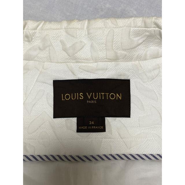 ルイ・ヴィトン Louis Vuitton ジャケット 白 訳あり