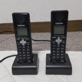 ブラザー(brother)のブラザー　電話子機＆充電器　2組(その他)