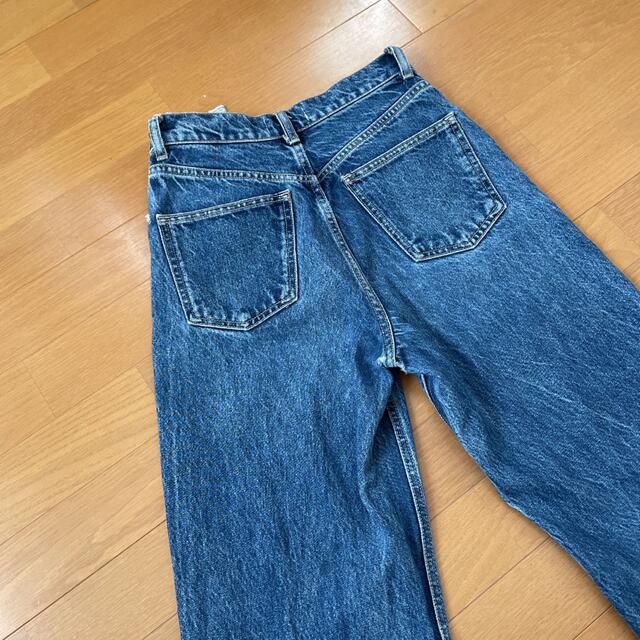 ZARA(ザラ)のZARA デニム ダメージ パンツ 36 レディースのパンツ(デニム/ジーンズ)の商品写真