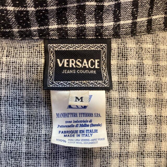 Gianni Versace(ジャンニヴェルサーチ)のヴェルサーチ　チェックシャツ メンズのトップス(シャツ)の商品写真