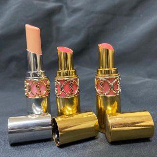 イヴサンローランボーテ(Yves Saint Laurent Beaute)の週末値下げ【YSL★イヴ・サンローラン】口紅　ピンク　3本セット(口紅)