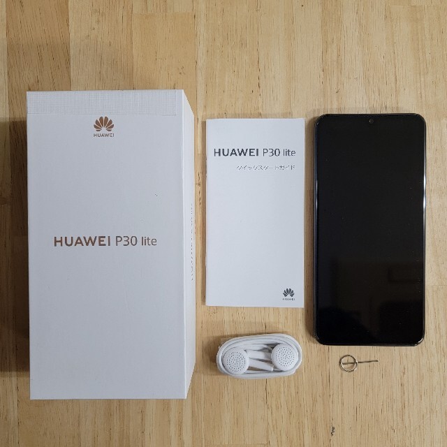 HUAWEI P30 lite ブラック 64GB Y!mobileスマートフォン本体