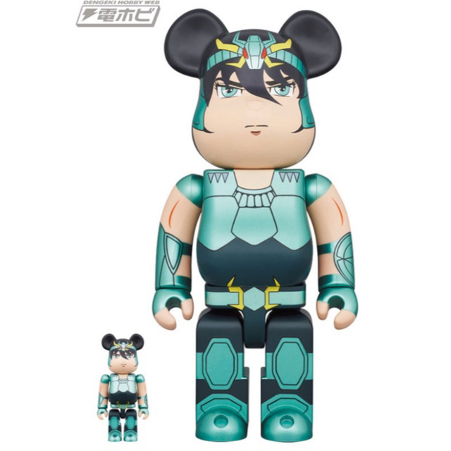 BE@RBRICK 龍星座の紫龍 100％ & 400％