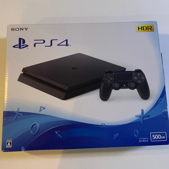 【ソフト2本付き】ps4 本体　CUH-2100A jetBlack 500GB