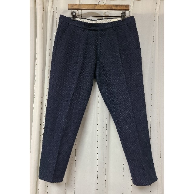 BEAMS - 【美品】ベルウィッチ sake 1P コットン 総柄 ネイビー 46