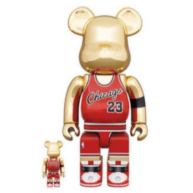 エンタメ/ホビーBE@RBRICK Michael Jordan 1985 100 & 400%