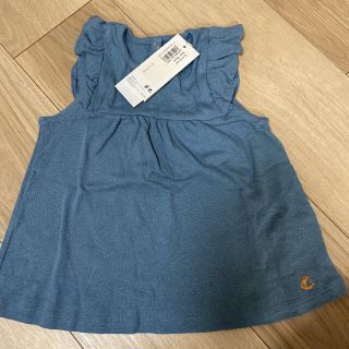 プチバトー(PETIT BATEAU)のプチバトー  ノースリーブカットソー　36m(Tシャツ/カットソー)