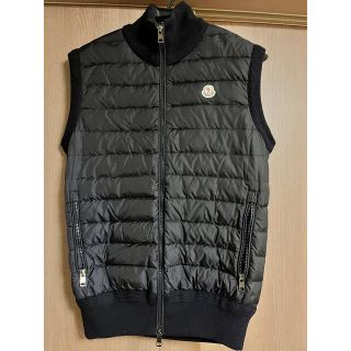 モンクレール(MONCLER)の【MONCLER】ダウンベスト ネイビー(ダウンベスト)