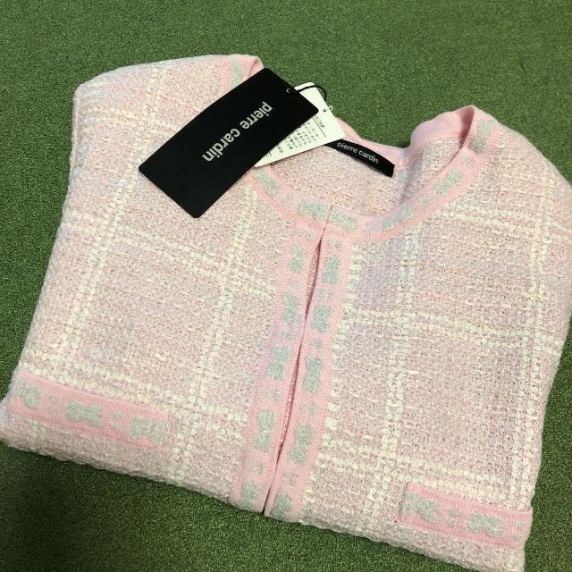 定価66000円+税pierre cardinラピーヌLツイードジャケット