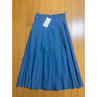 ザラ プリーツスカート スカート（ブルー・ネイビー/青色系）の通販 70 