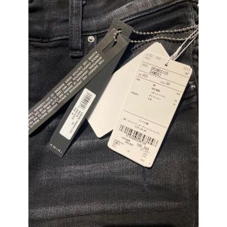 AMIRI アミリ 新品 レオパード スラッシャー ブラックデニム 30インチ
