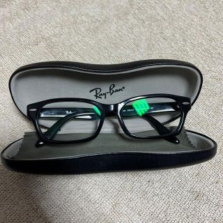 Ray Ban】レイバン 伊達メガネ RB5283F ブラック 匿名配送-