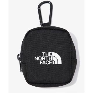 ザノースフェイス(THE NORTH FACE)の韓国ノースフェイス ミニポーチ 新品ラベル付き ブラック ミニ財布(コインケース/小銭入れ)