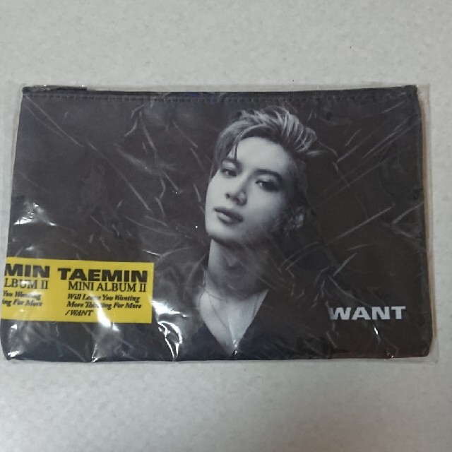 SHINee - 公式 SHINee TAEMIN WANT ポーチの通販 by 絹花 kinuka888