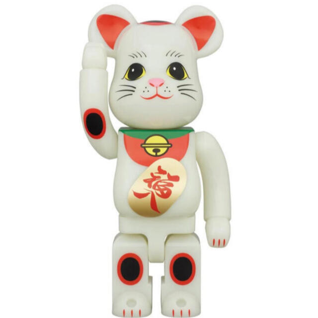 BE@RBRICK 招き猫 福入 蓄光 400％ 単品