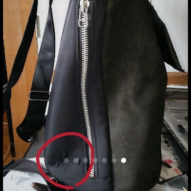リュックサック ブラック メンズのバッグ(バッグパック/リュック)の商品写真