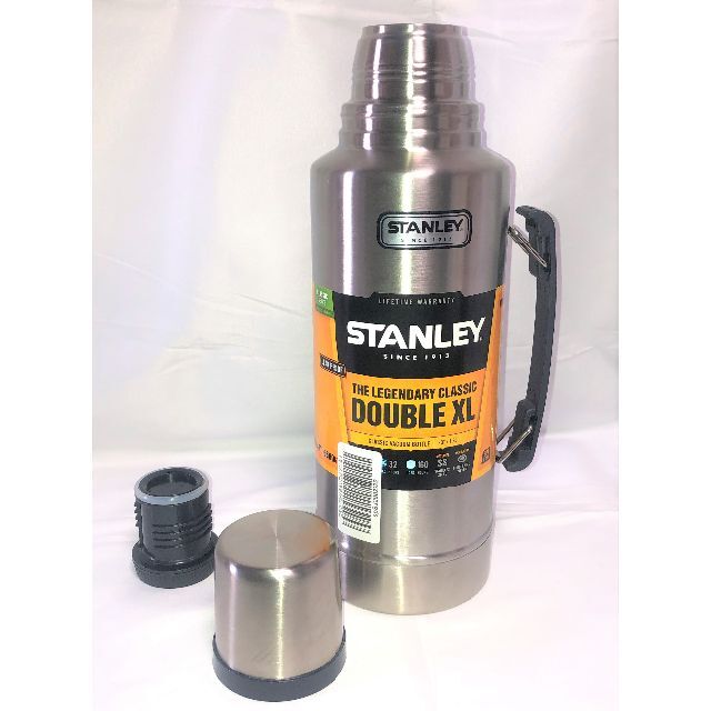 Stanley スタンレー ボトル 1.L シルバー ステンレス製 旧ロゴ