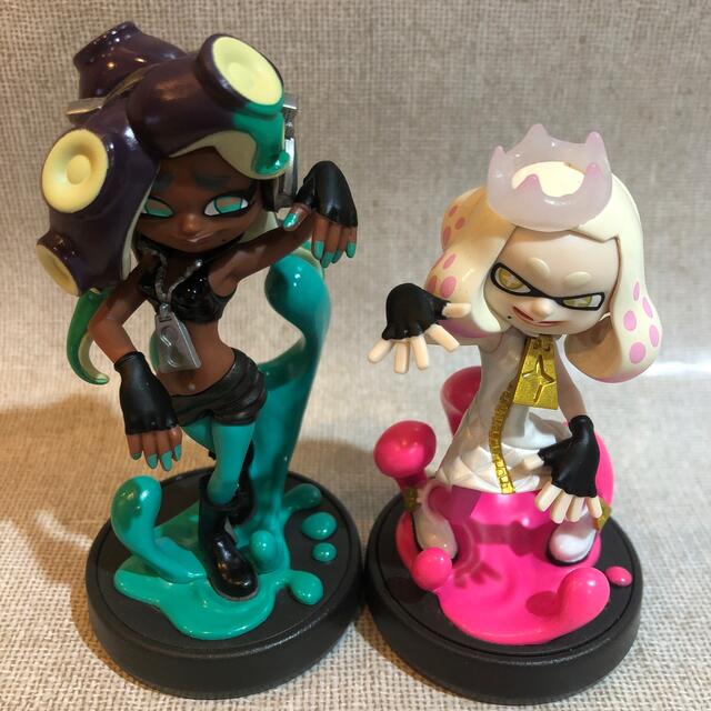 新色追加 Amiibo ヒメ イイダ セット スプラトゥーン アミーボ テンタクルズ 訳ありセール格安