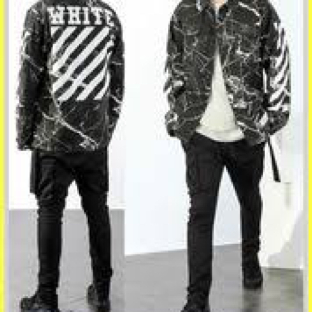 Off-White - Off-Whiteマーブルジャケットの通販 by street's Off-White - Off-Whiteマーブルジャケットの通販 by street's