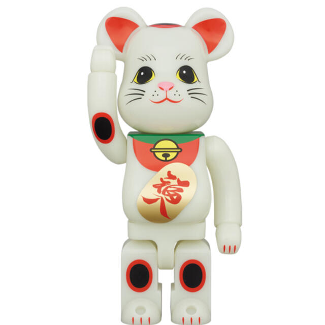 BE@RBRICK 招き猫 福入 蓄光 400％フィギュア