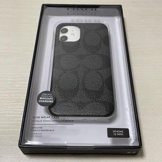 コーチ(COACH)のコーチ　COACHI iPhone12miniケース(iPhoneケース)