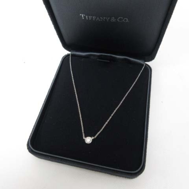 ティファニー TIFFANY & CO. バイザヤードネックレス 0.26ct お土産・買い物 ティファニー バイザヤード ネックレス 0.26ct ネックレス