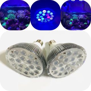 AB海水サンゴ水槽アクアリウムライト54w 高輝度プリズムLED 2個(アクアリウム)