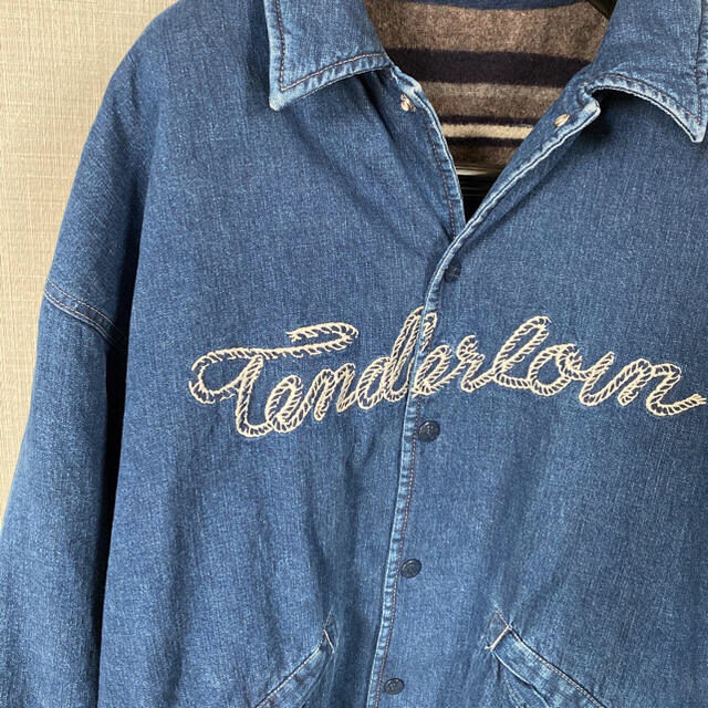 TENDERLOIN(テンダーロイン)のTENDERLOIN DENIM BLANKET COACH JKT  WASH メンズのジャケット/アウター(Gジャン/デニムジャケット)の商品写真