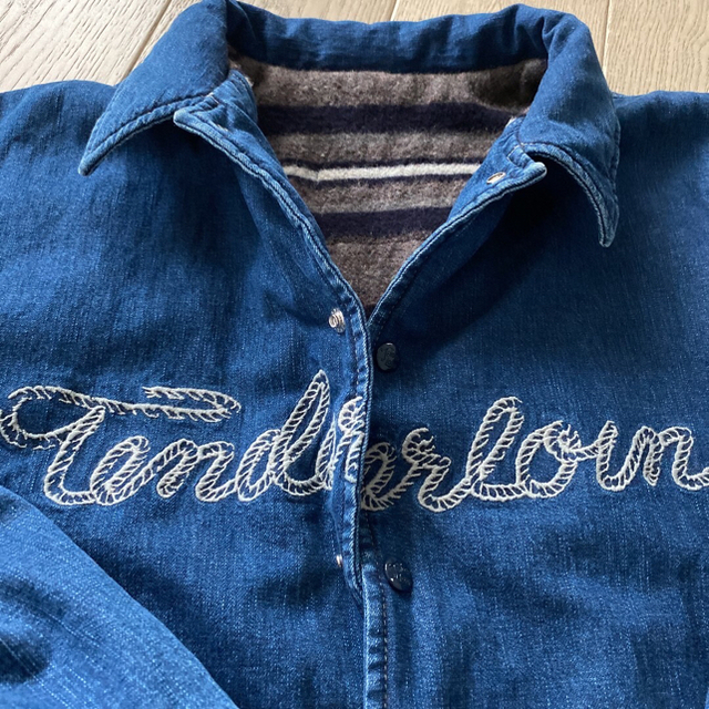 TENDERLOIN(テンダーロイン)のTENDERLOIN DENIM BLANKET COACH JKT  WASH メンズのジャケット/アウター(Gジャン/デニムジャケット)の商品写真