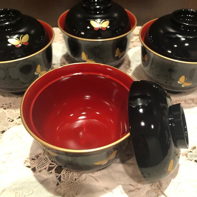 ハナエモリ 漆器のお椀 6セット 未使用