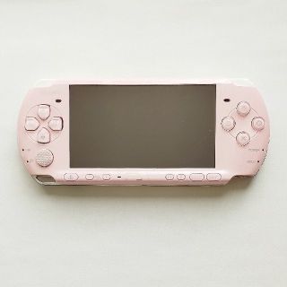 プレイステーションポータブル(PlayStation Portable)の【ジャンク】PSP3000　ブロッサム・ピンク　本体のみ　psp　sony(携帯用ゲーム機本体)