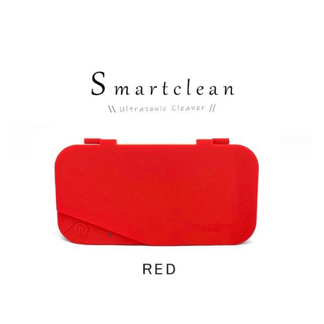 【新品】 眼鏡 洗浄機 超音波 smart clean 9673 レッド 赤 | フリマアプリ ラクマ