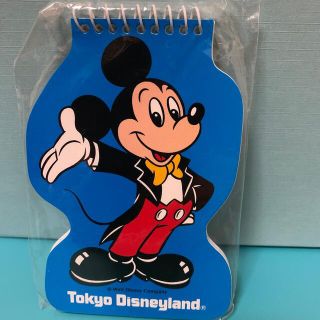 ディズニー(Disney)のお値下げ990→770円　新品　ミッキー　メモ　ミニノート　ヴィンテージ　(ノート/メモ帳/ふせん)