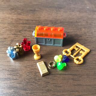 レゴ(Lego)の新品✨LEGO レゴ正規品 クリスタル 宝石 リング 金魂 鍵 宝箱セット✨(知育玩具)